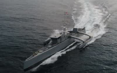 SeaHunter is currently the largest unmanned vessel in use by the US Navy.
